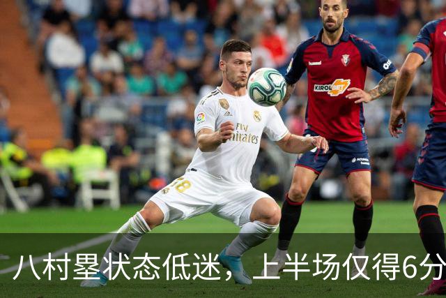 八村塁状态低迷，上半场仅得6分表现不佳